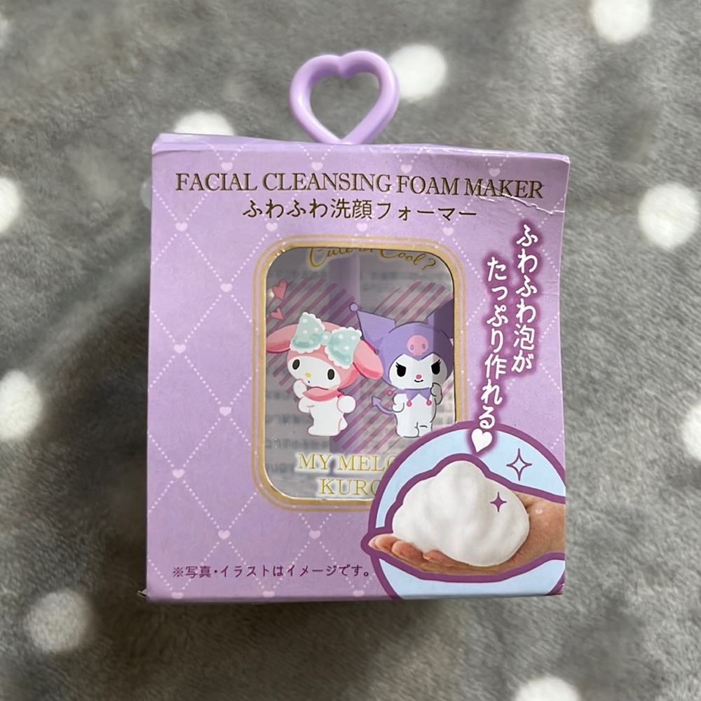 Sanrio My Melody and Kuromi Facial Cleansing Foam Maker